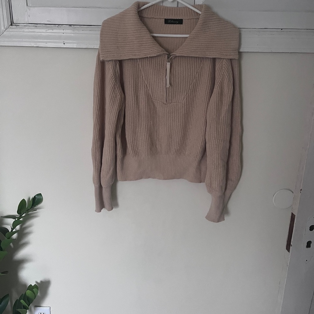 Large Collar 1/4 Zip